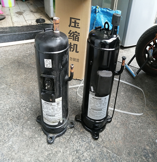 带岭中央空调压缩机的更换维修